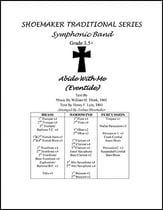 Abide With Me Concert Band sheet music cover